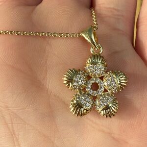 18k GP Pendant Necklace